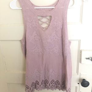 Mauve Tank Top